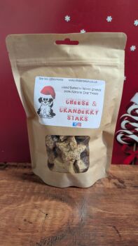Cheese and cranberry stars 200g