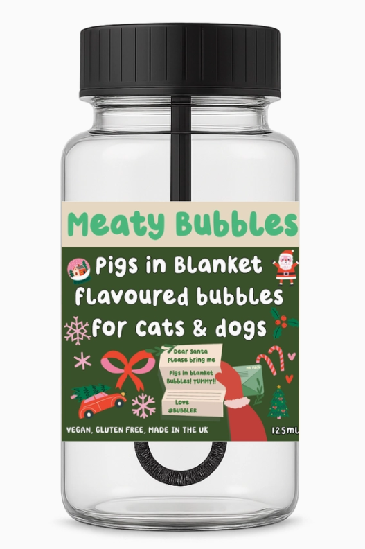 Meaty Bubbles Pigs in Blanket Christmas 2025 Bubbles 125ml