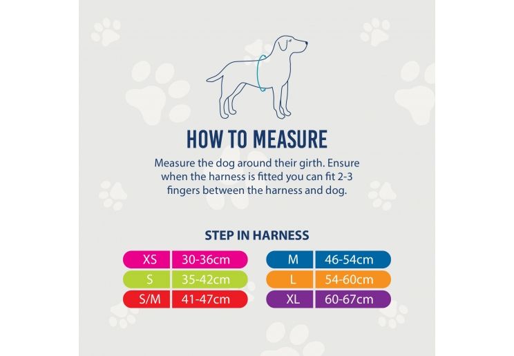 Ancol Viva Step-In Harness Pink S/M