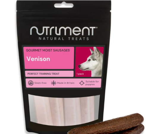 Nutriment Moist Sausages Venison
