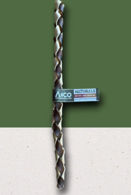 Anco Naturals Giant Beef and Camel Braided Roll