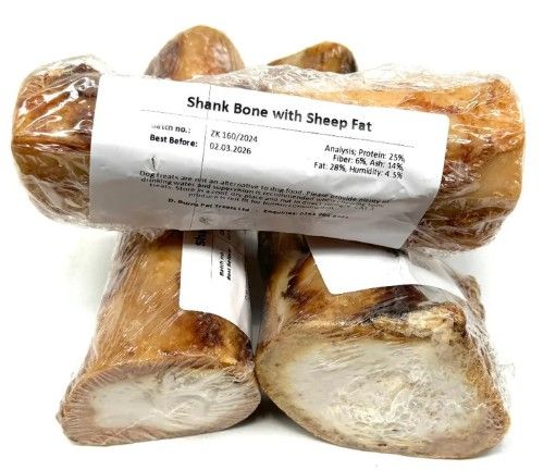 Shank and sheep fat protein bone (15cm)