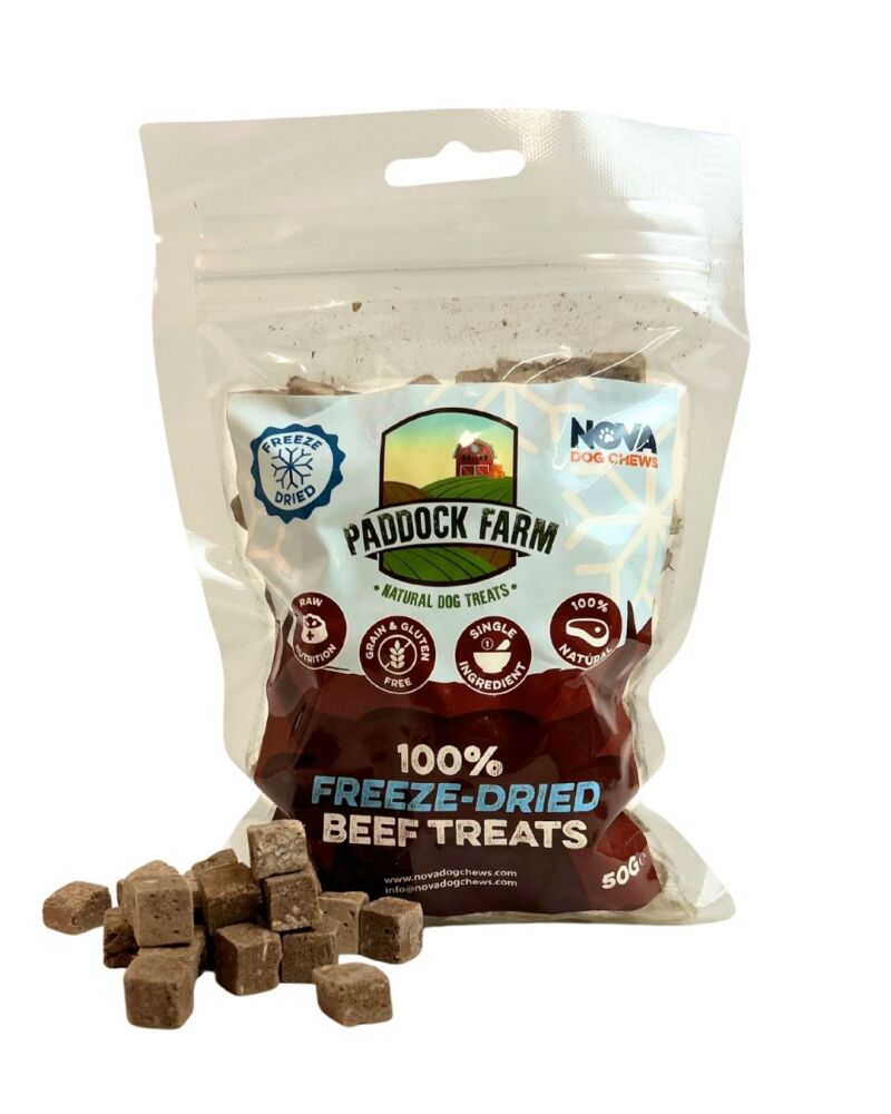 Freeze Dried Beef Treats 50g