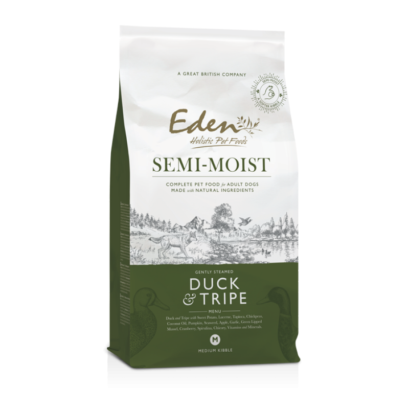 Eden Semi Moist Dog Food Duck & Tripe 2kg