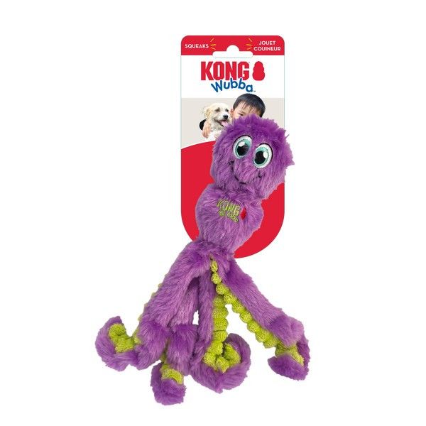 KONG Wubba Octopus Assorted Small