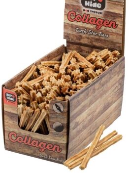 Zero Hide Collagen Star Bars x 5