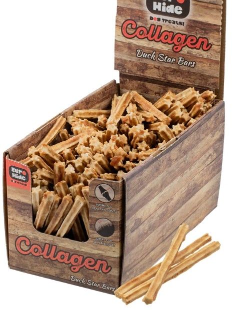 Zero Hide Collagen Star Bars x 5