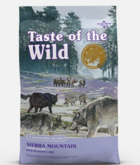 Taste Of The Wild All Breeds & Life Stage Sierra Mountain Grain Free Dry Do