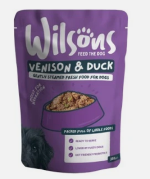 Wilsons Premium Fresh Venison & Duck 380g