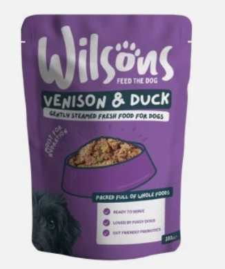 Wilsons Premium Fresh Venison & Duck 380g