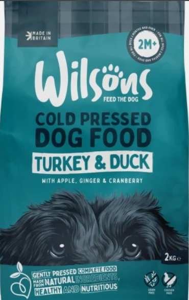 Wilsons Premium Cold Pressed Turkey & Duck 2kg