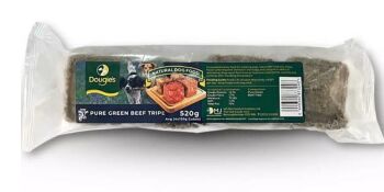 Dougies Raw Dog Food Pure Green Beef Tripe 540g