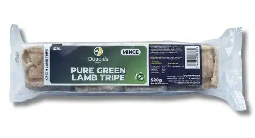 Dougies Pure Green Lamb Tripe 520g