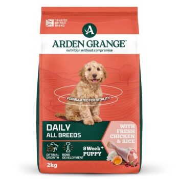 Arden Grange Chicken & Rice Puppy/Junior 2kg