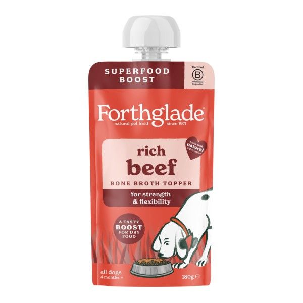 Forthglade Topper Succulent Beef 180g