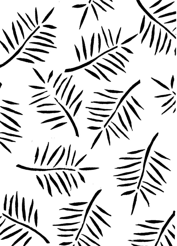 Fern Pattern A4