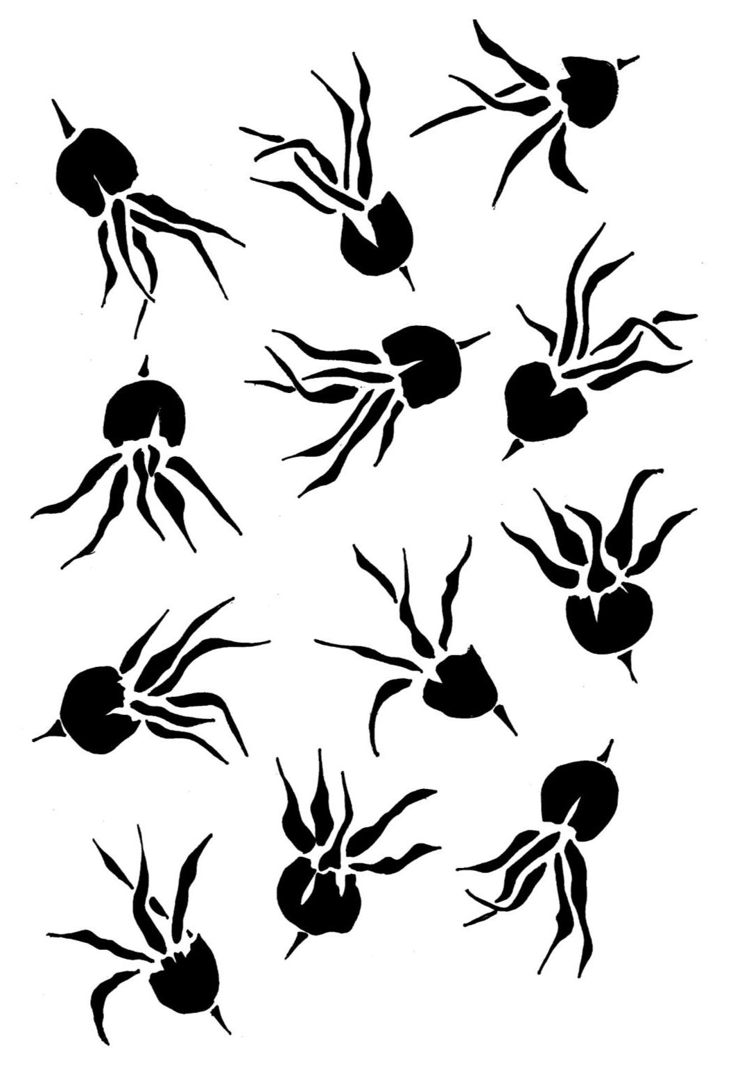 Rosehips Pattern A4