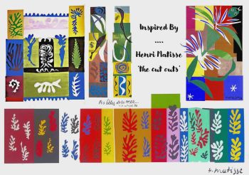 Inspired By .... Henri Matisse: 'the cut outs' 