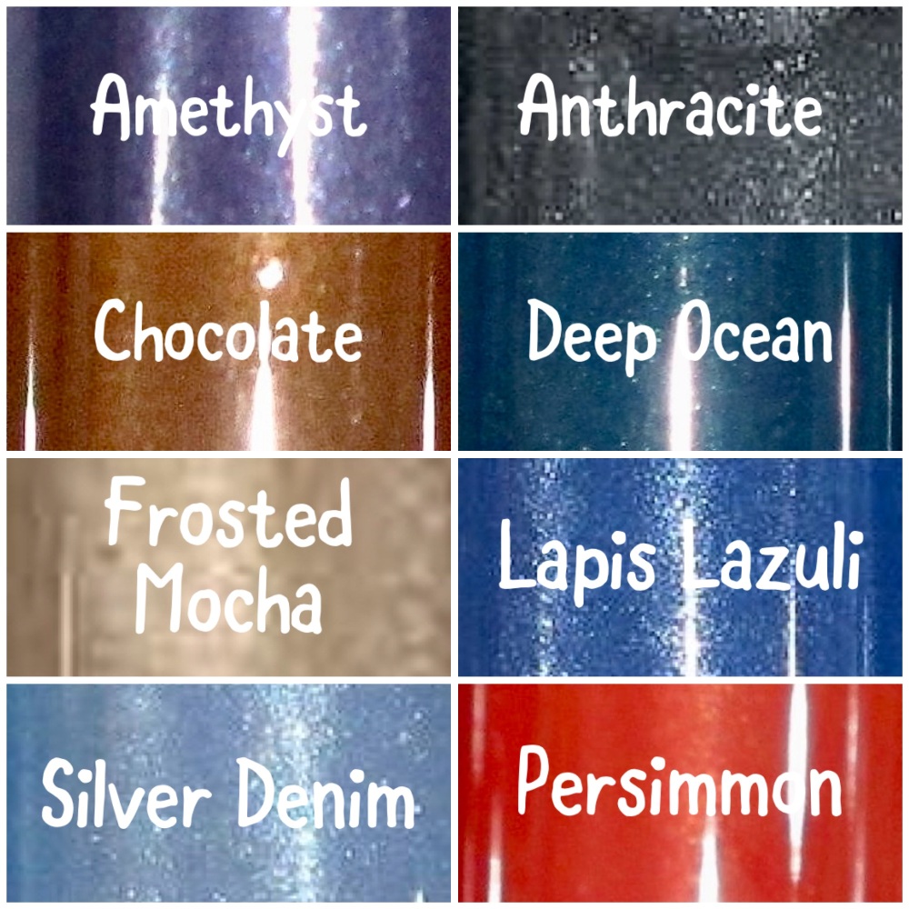 Hilary B Shimmer Paints 100mls