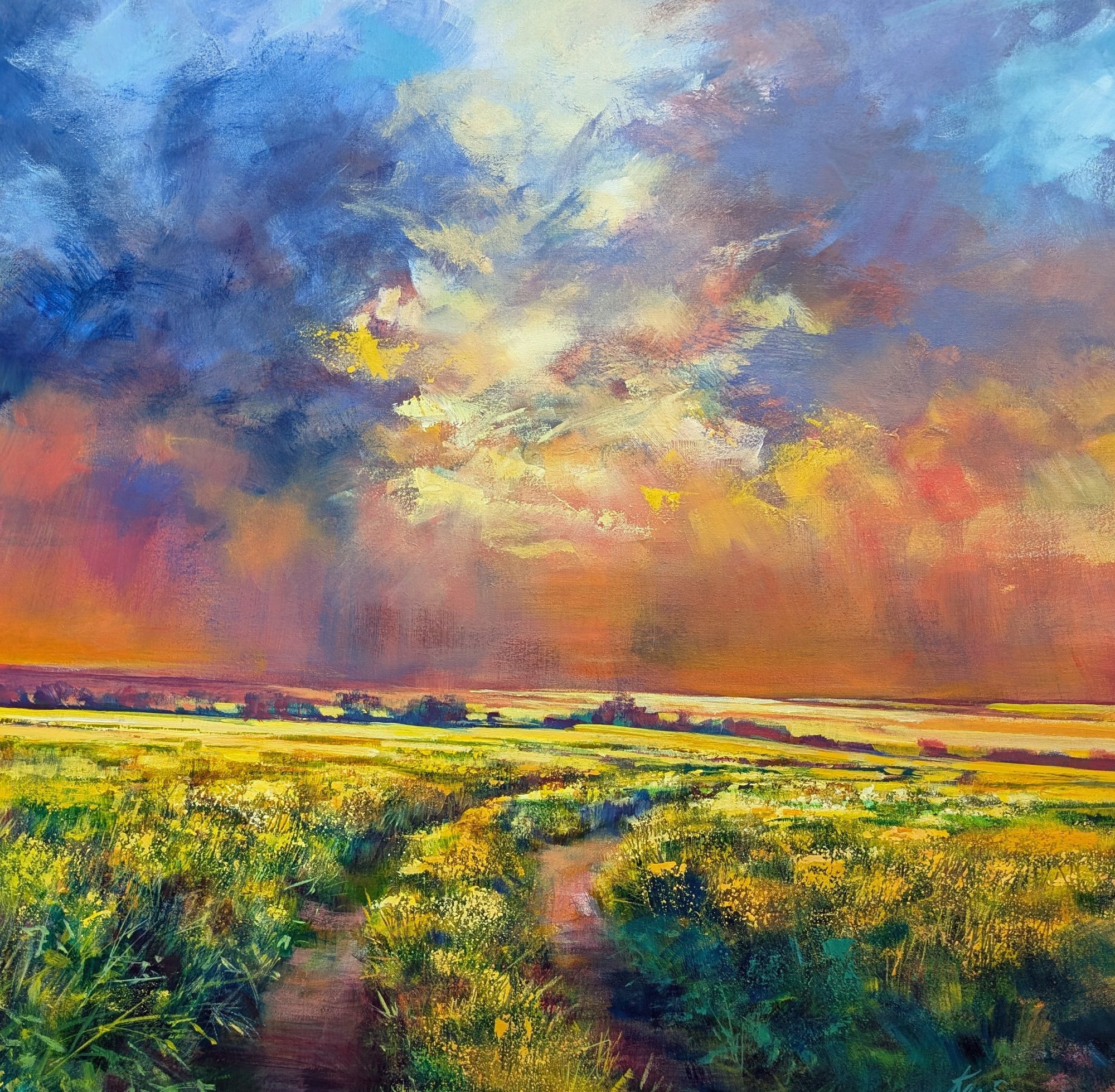 crop field foxton