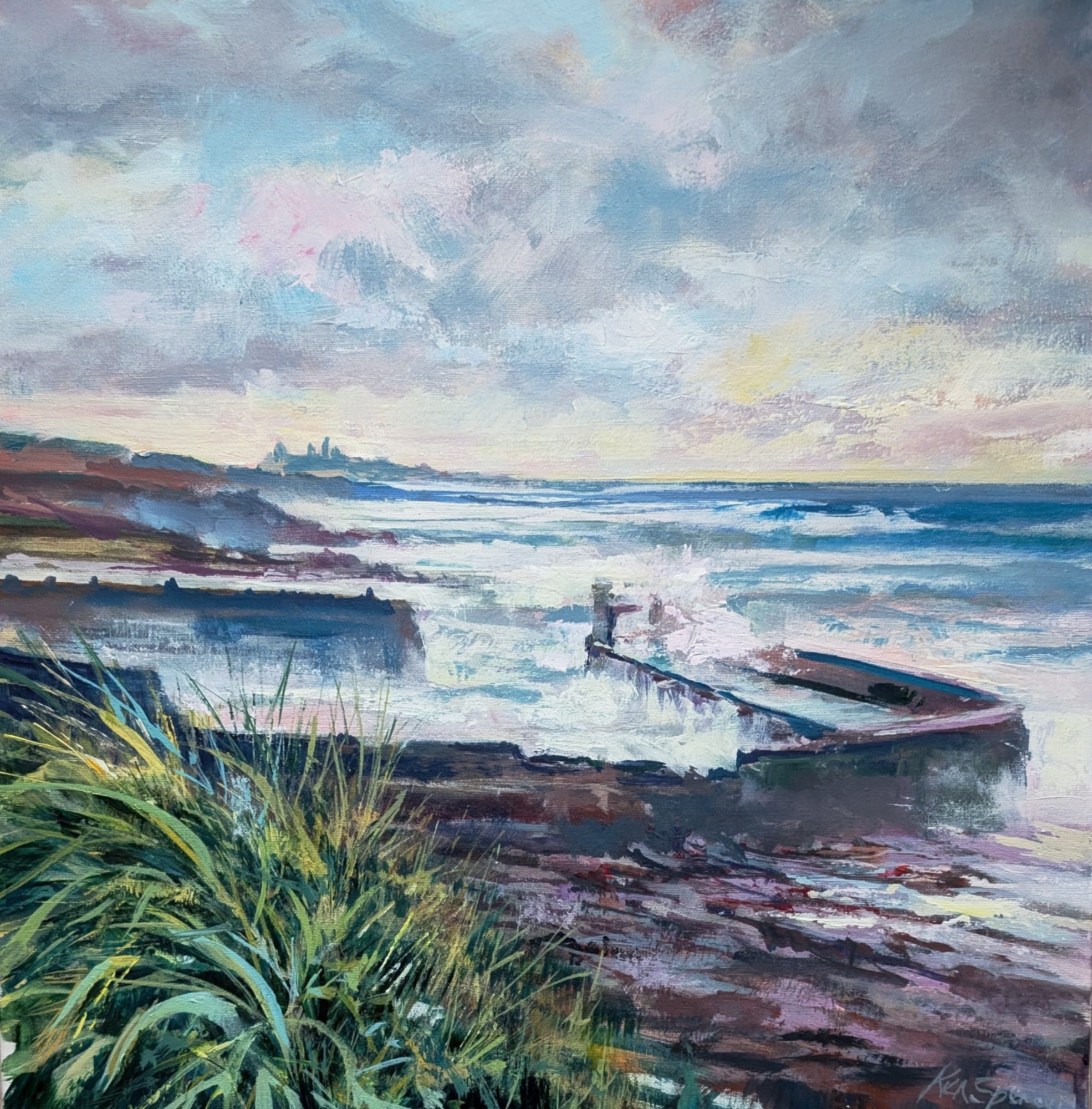 craster harbour full tide