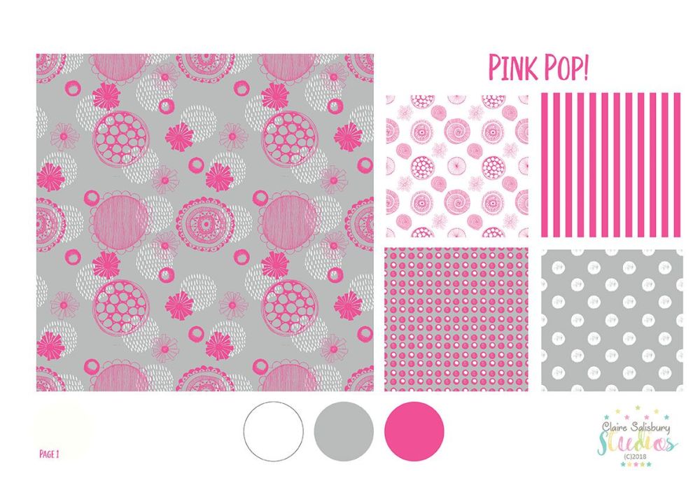 CLAIRE SALISBURY STUDIOS - SURFACE PATTERN DESIGNER