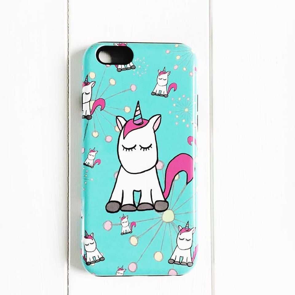UNICORN IPHONE CASE BY CLAIRE SALISBURY STUDIOS