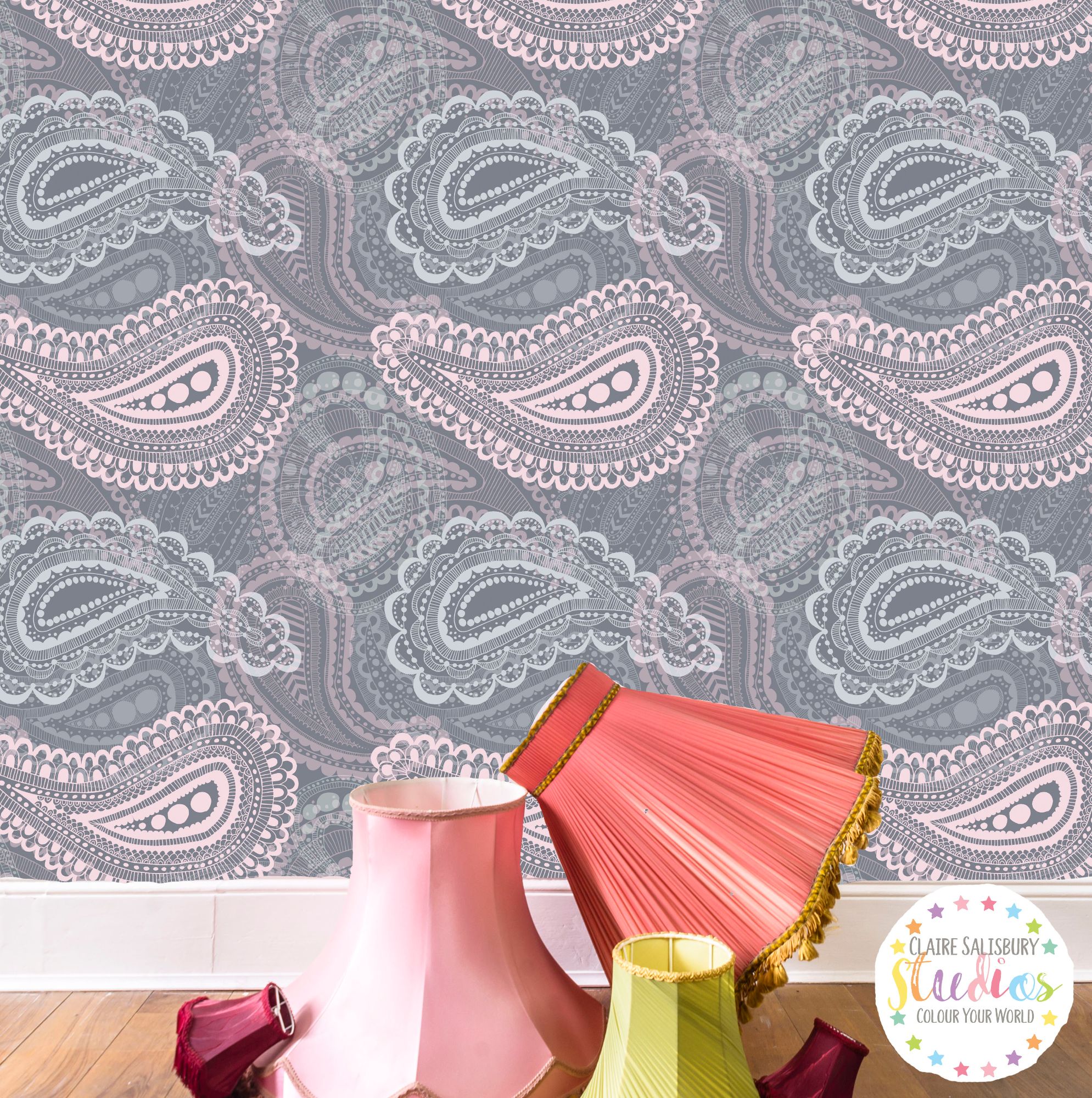 PAISLEY LACE SQ