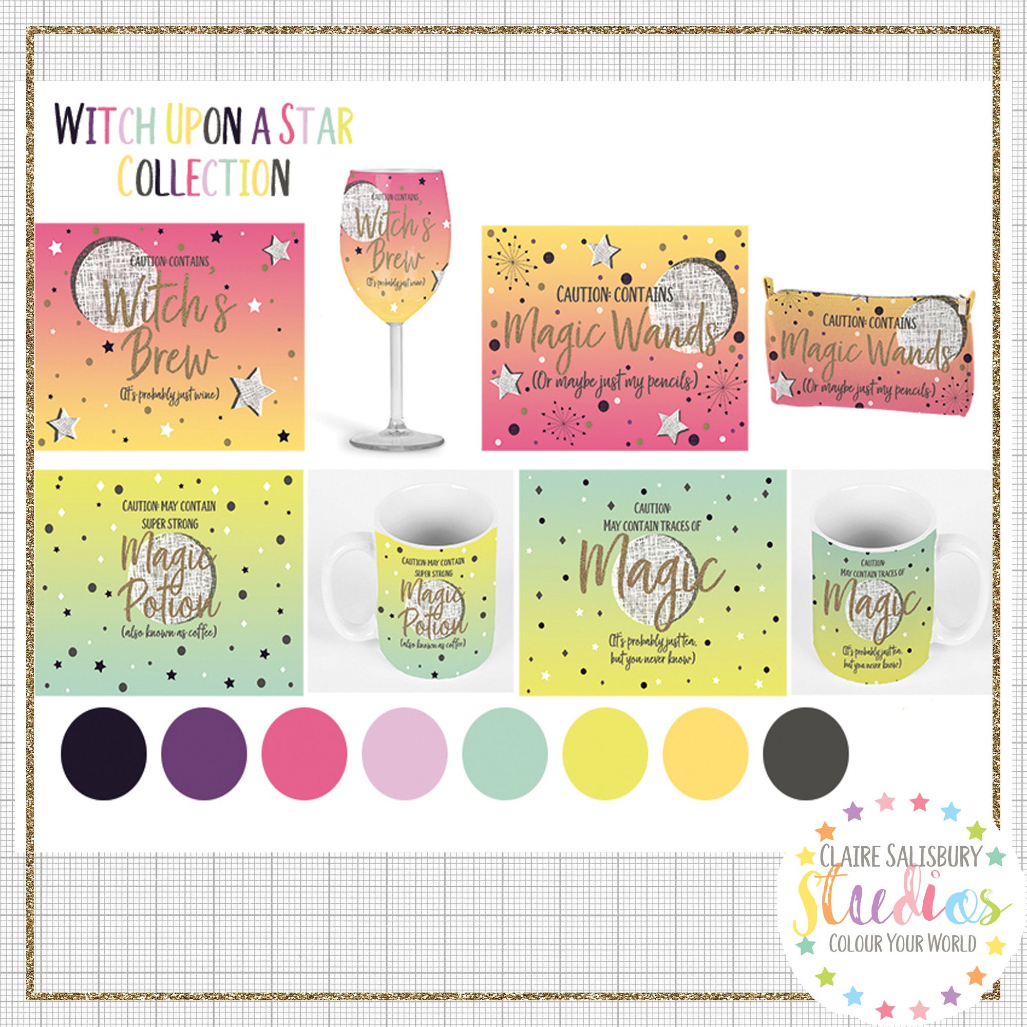 WITCH UPON A STAR PRESENTATION SHEET 2 GRID WMD