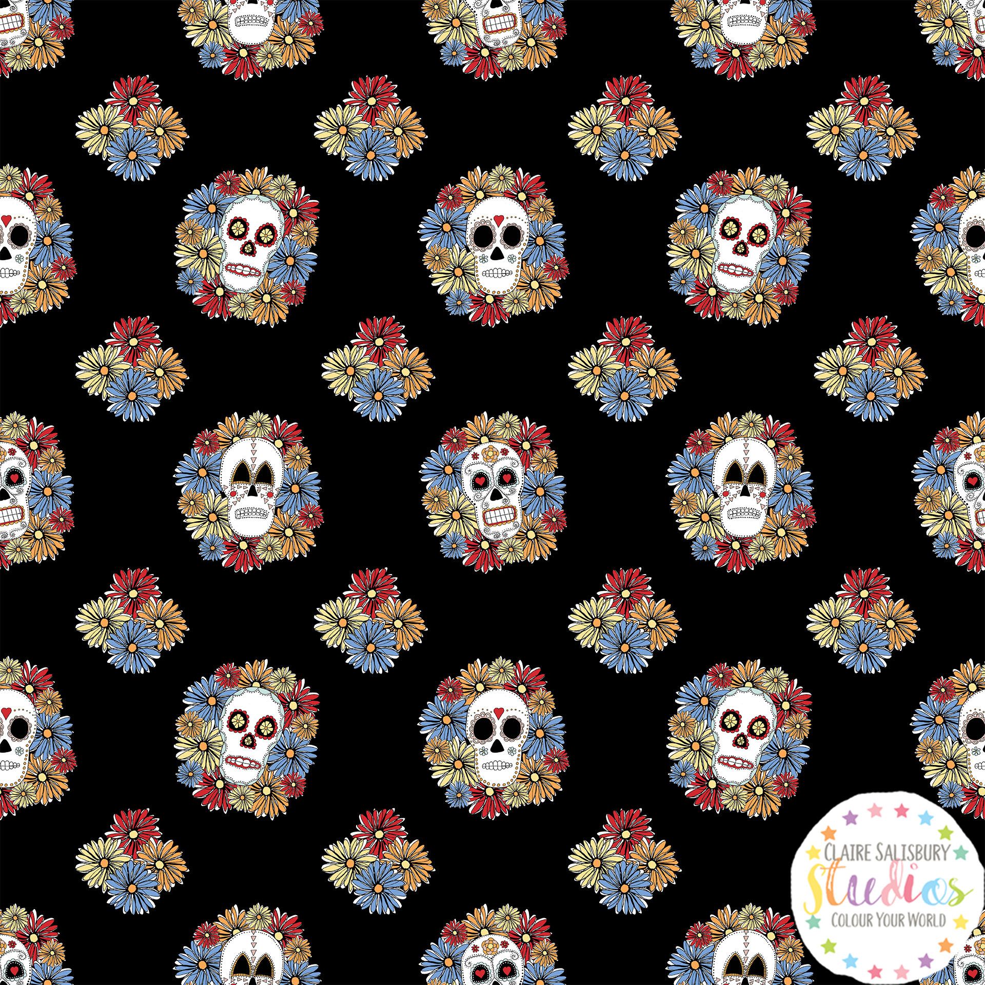 SKULLS & FLORALS