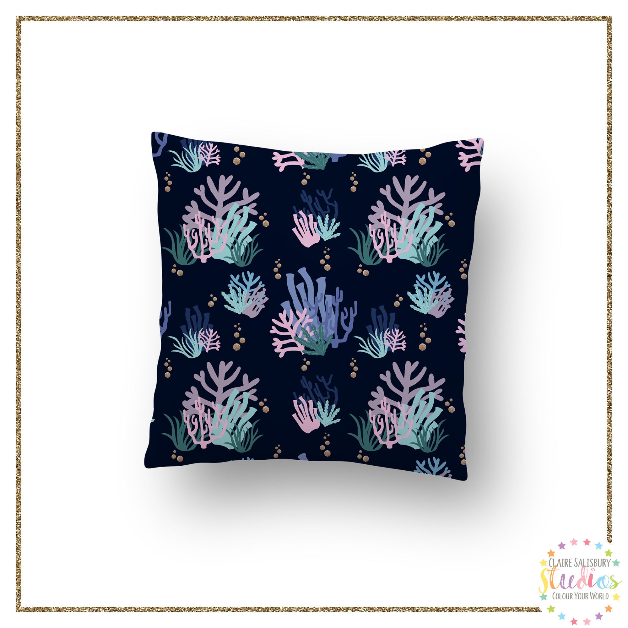 CORAL CLUSTERS PILLOW PLAIN SQUARE.jpg