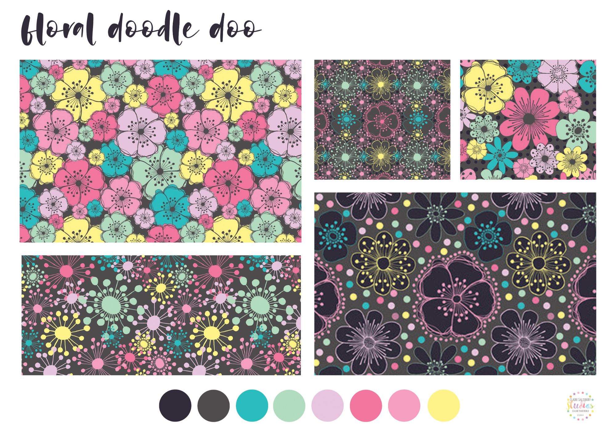 Floral Doodle Doo Collection