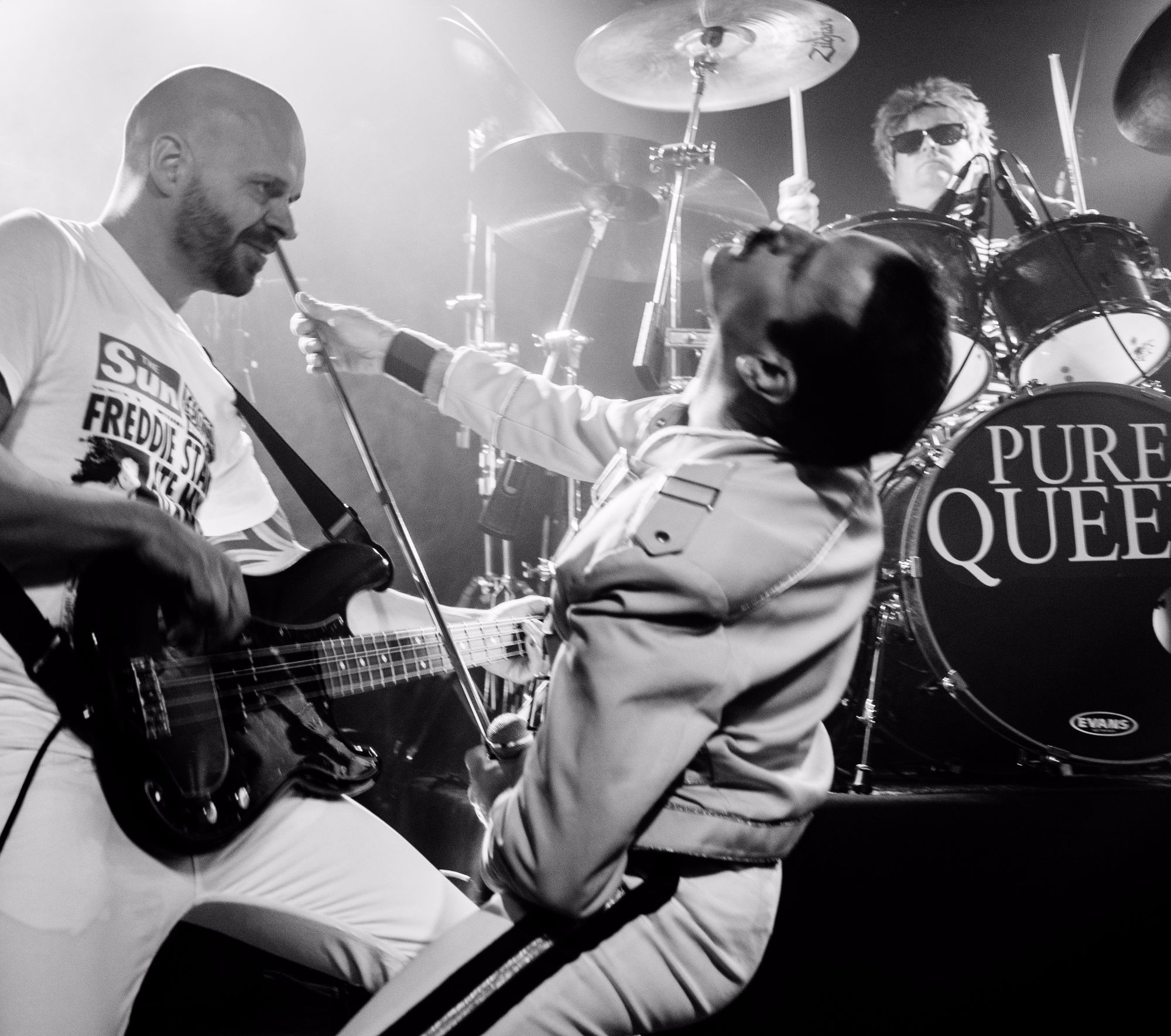 Freddie Mercury and John Deacon Pure Queen