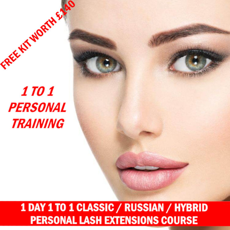 1 to 1 Personal Lash Extensions Course Dartford Kent