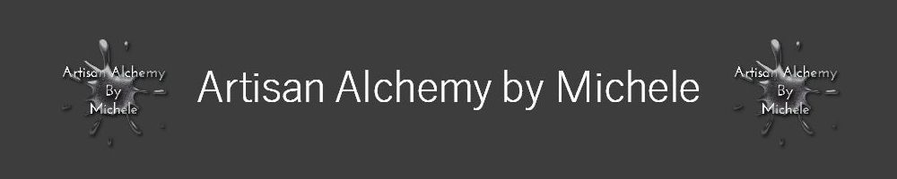Artisan Alchemy by Michele, site logo.
