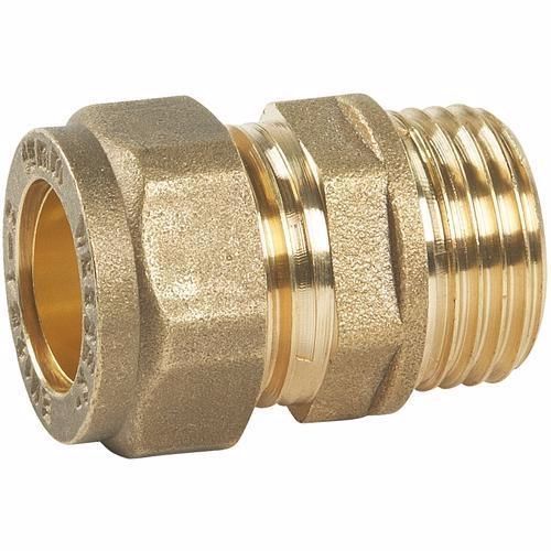 35mm Compression to 1-1/4" BSP Male Iron Straight Adaptor 