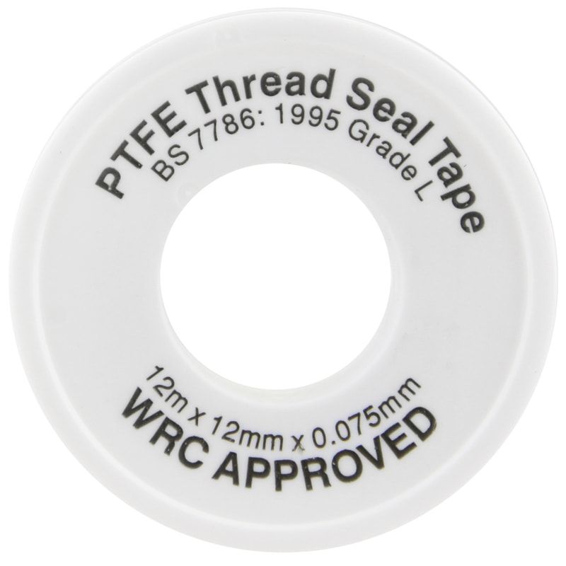 PTFE tape 12mm wide x 12m roll