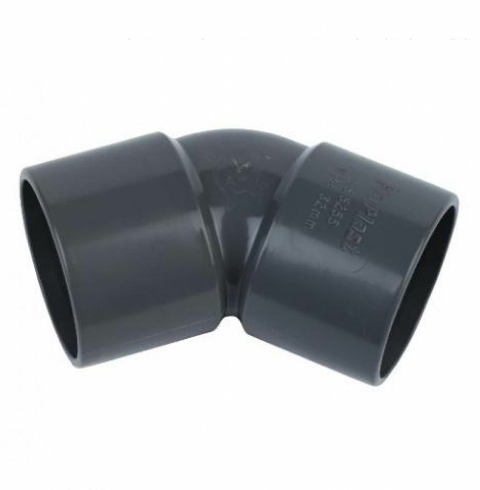 32mm Grey Floplast Solvent Weld 135° Obtuse Elbow 