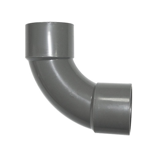 32mm Grey Floplast Solvent Weld 92.5° Bend 