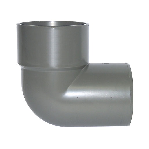 32mm Grey Floplast Solvent Weld Conversion Bend 90 degree 