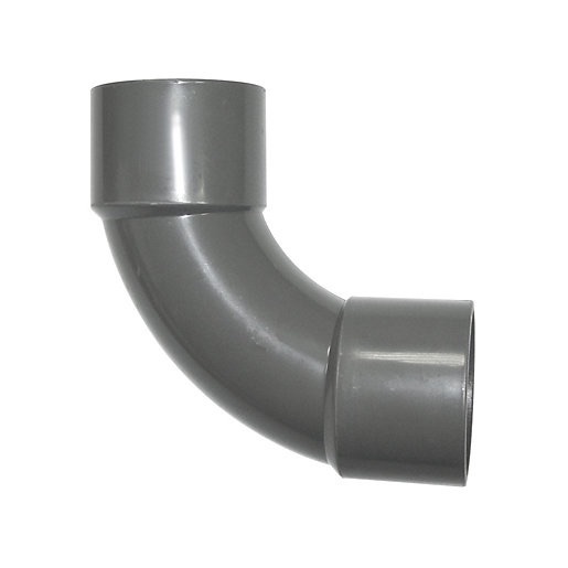 40mm Grey Floplast Solvent Weld 92.5° Bend
