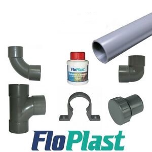 50mm Grey Solvent Weld Fittings