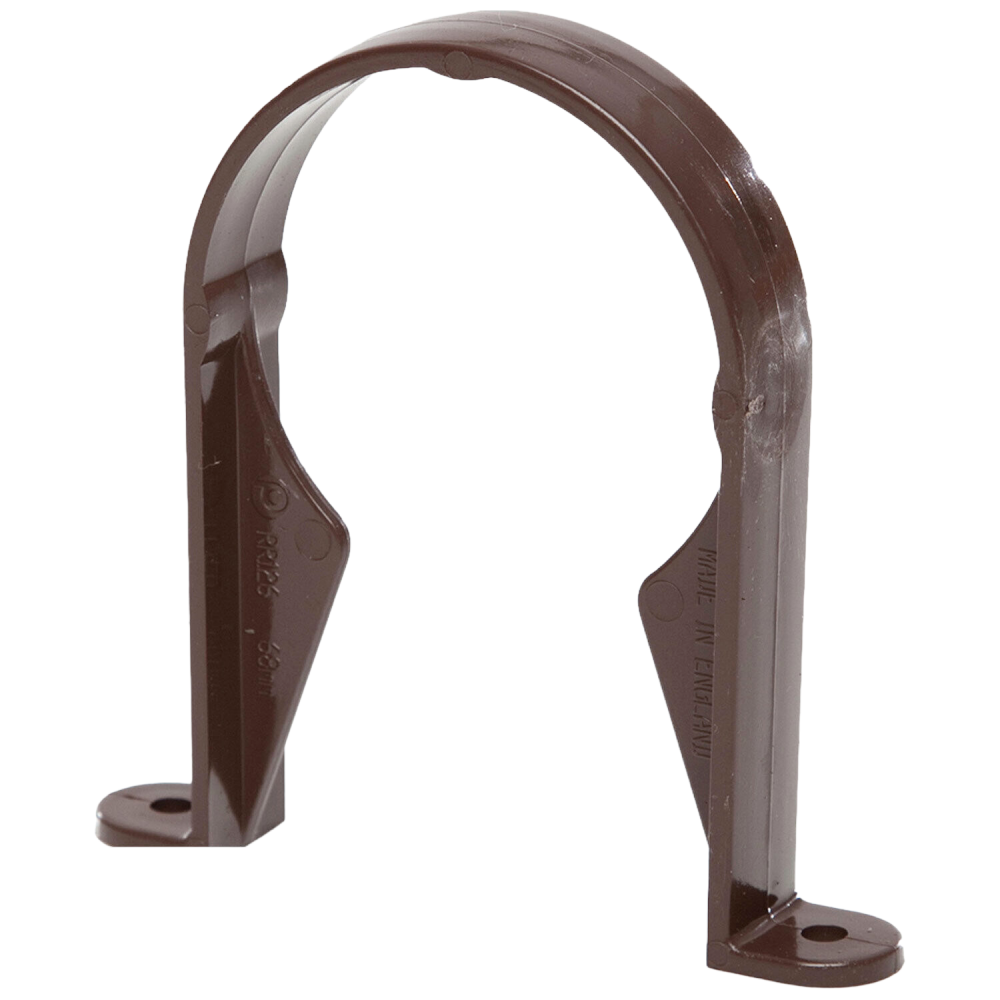 Down Pipe Clip - Brown