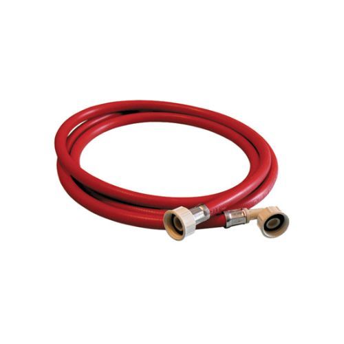 Washing machine hose 1.5m red