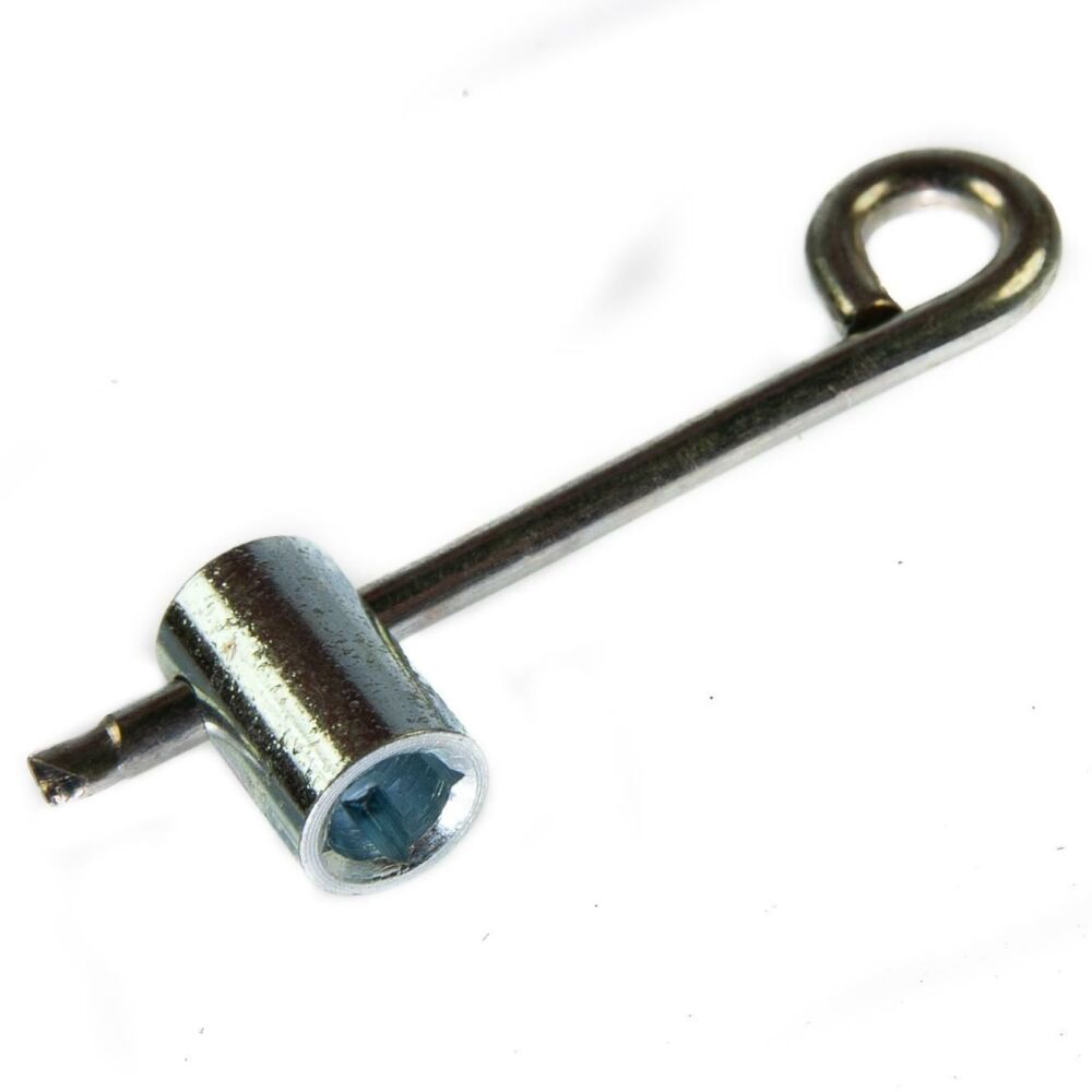 Radiator bleed key - rear access