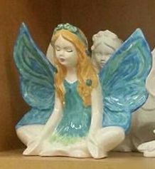 Paint Your Own Side Sitting Fairy