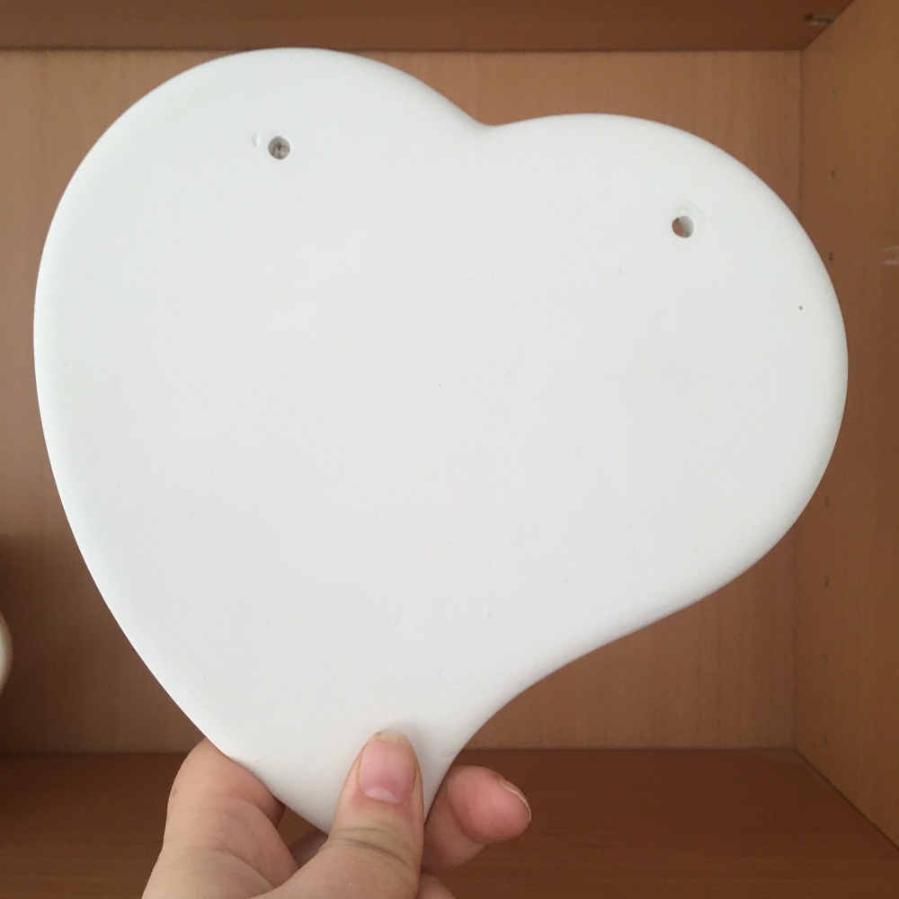 Love heart plaque