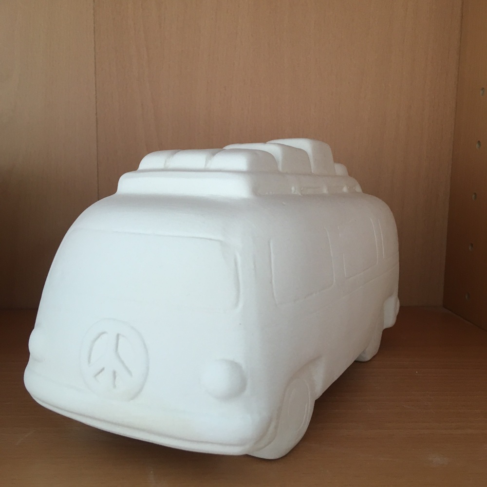 Camper van money bank