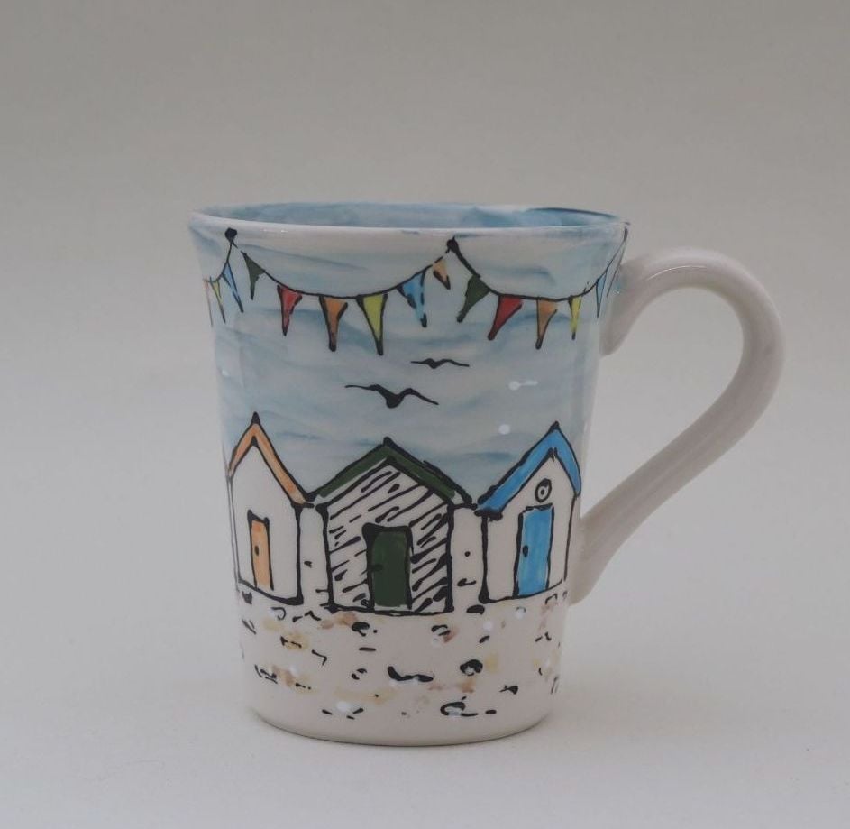 Beach Collection Beach Hut Mug