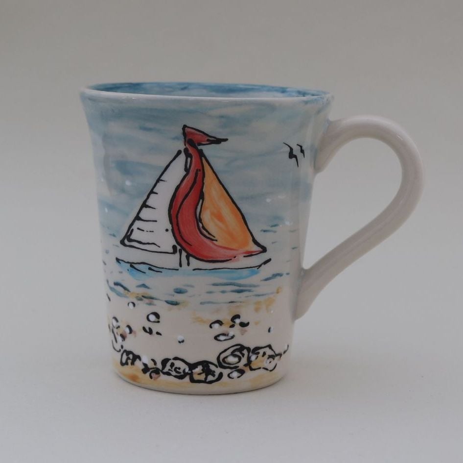 Beach Collection Boat Mug